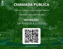 CHAMADA PÚBLICA Curso de Compreensão de Texto em Espanhol ATIVIDADE COMPLEMENTAR (50h) INSCRIÇÕES De 100325 A 210325 (1).png