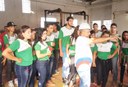Gerente explicando o funcionamento da Termoelétrica