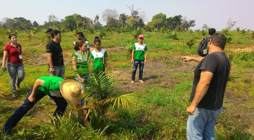 Visita técnica do curso de Agropecuária EMBRAPA
