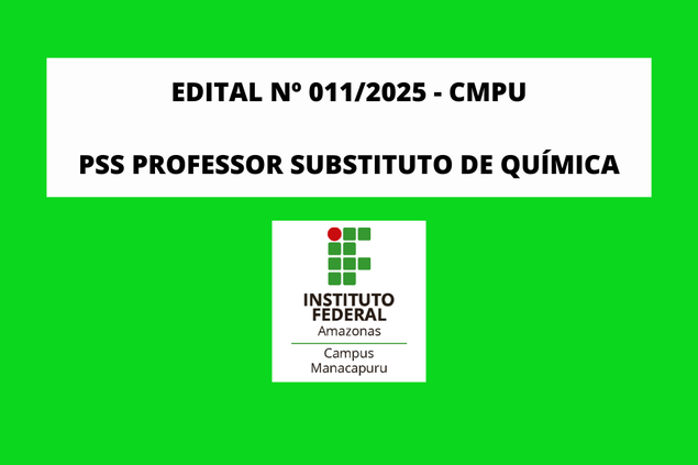 Processo Seletivo Simplificado - Professor Substituto Química