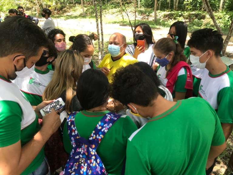 Aula prática no IFAM/CMA 