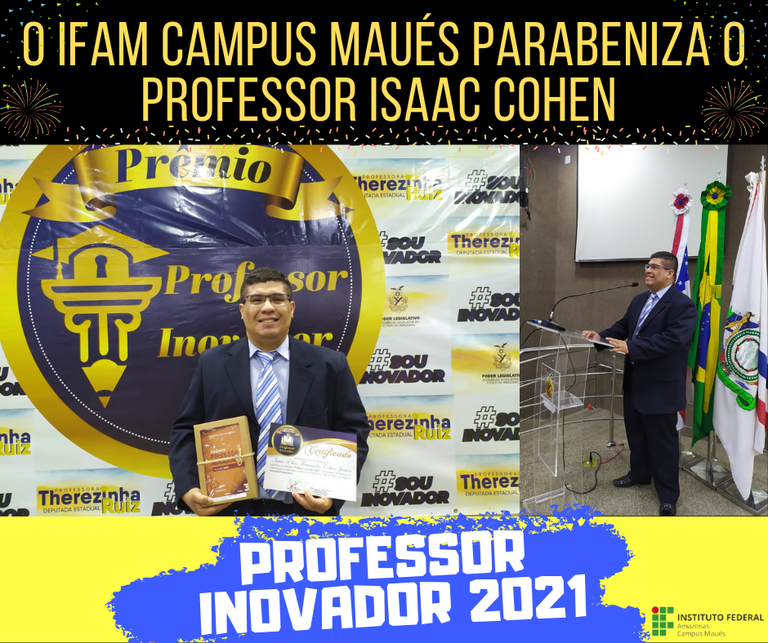 IFAM CAMPUS MAUÉS PARABENIZA PROFESSOR ISAAC COHEN