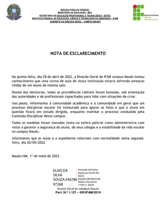NOTA DE ESCLARECIMENTO IFAM.png