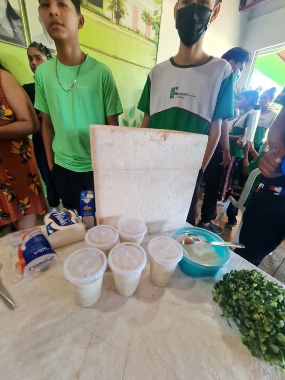 Produtos apresentados na feira