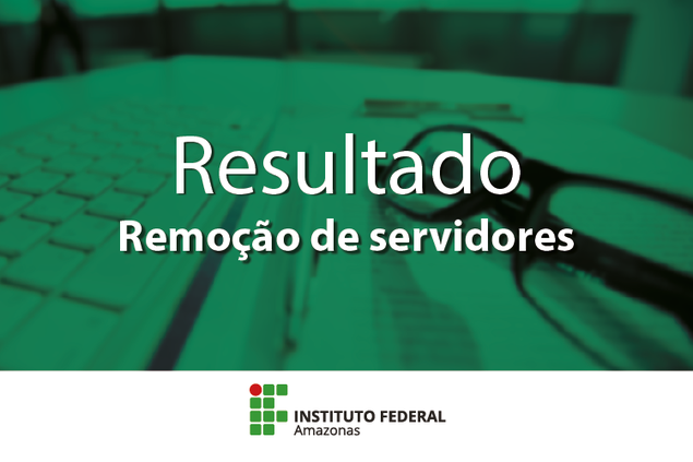 Resultado referente ao Cadastro Permanente de Remoção Interna